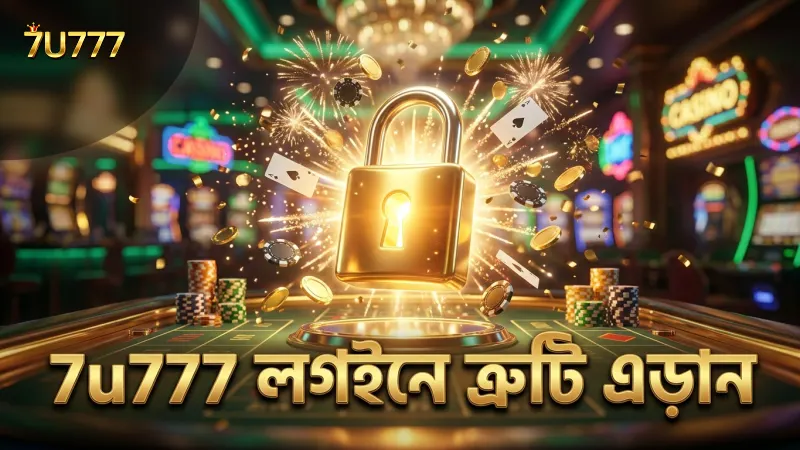 7u777 লগইনের সময় সাধারণ ত্রুটি এড়িয়ে চলুন