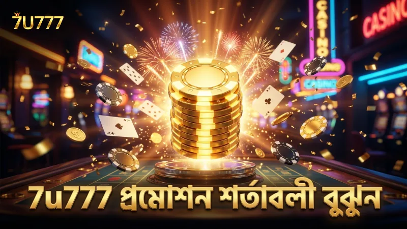 7u777 প্রমোশনের শর্তাবলী সাবধানে পড়ুন এবং বুঝুন