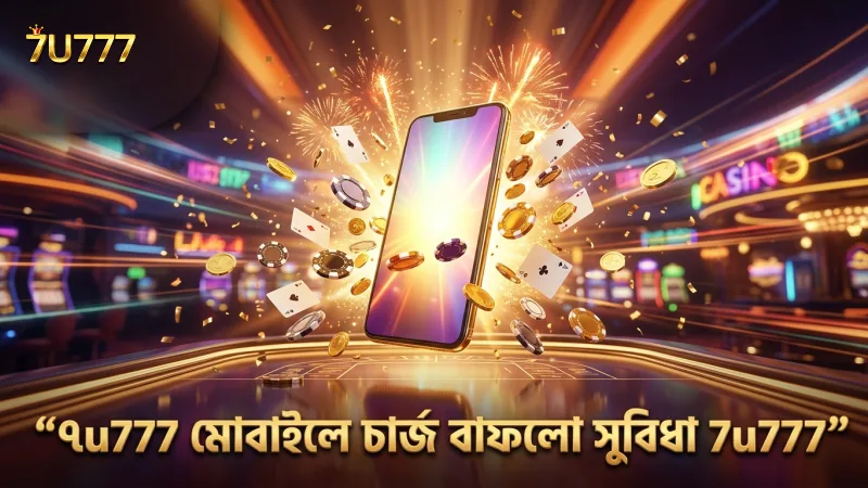 মোবাইল ডিভাইসে চার্জ বাফেলো গেম খেলার সুবিধা ৭u777-এ অনন্য।