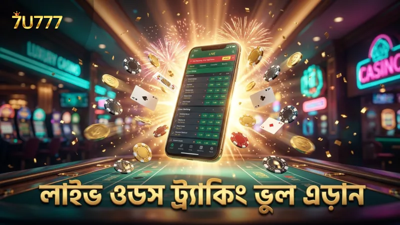 লাইভ ম্যাচে ওডস ওঠানামা ট্র্যাকিং করে ভুল বুঝতে না ভুলবেন।