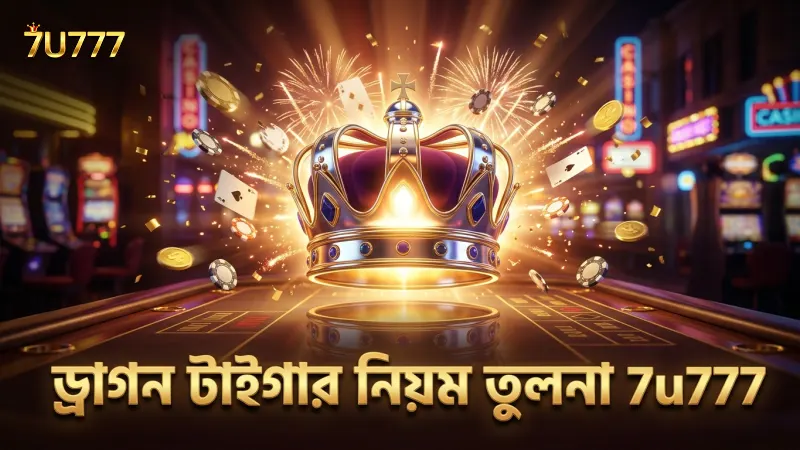ড্রাগন টাইগার ও ব্যাকারাটের নিয়মগত পার্থক্য বিশ্লেষণ।