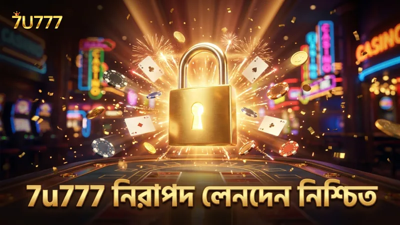 7u777 নিরাপদ লেনদেন নিশ্চিত করতে জিরো হিডেন ফি বজায় রাখে।