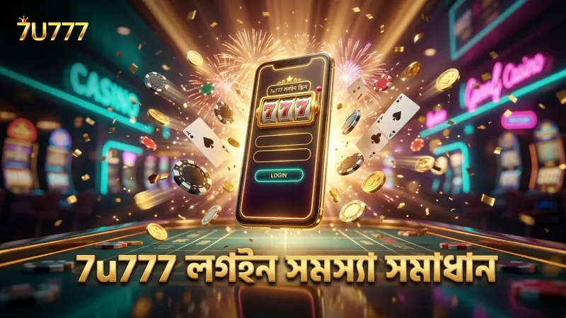 7u777-এ লগইন সমস্যা দ্রুত সমাধান করুন।