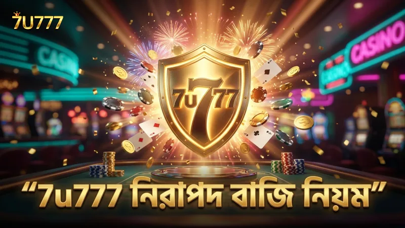 নিরাপদ বাজির জন্য 7u777 নিরাপত্তা নিয়ম মেনে চলুন।