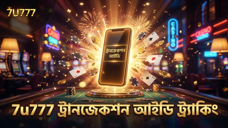 7u777 তাত্ক্ষণিক ট্রানজেকশন আইডি দ্বারা ট্র্যাকিং সুবিধা দেয়