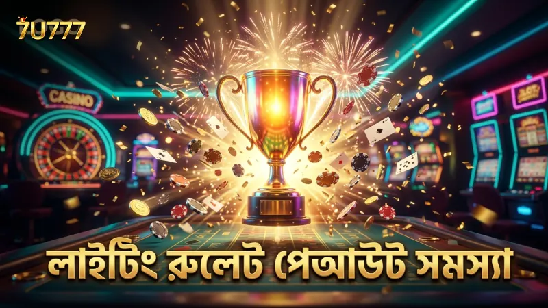 সাধারণ রুলেটের তুলনায় লাইটিং রুলেটে পেআউট সমস্যা ও সমাধান।