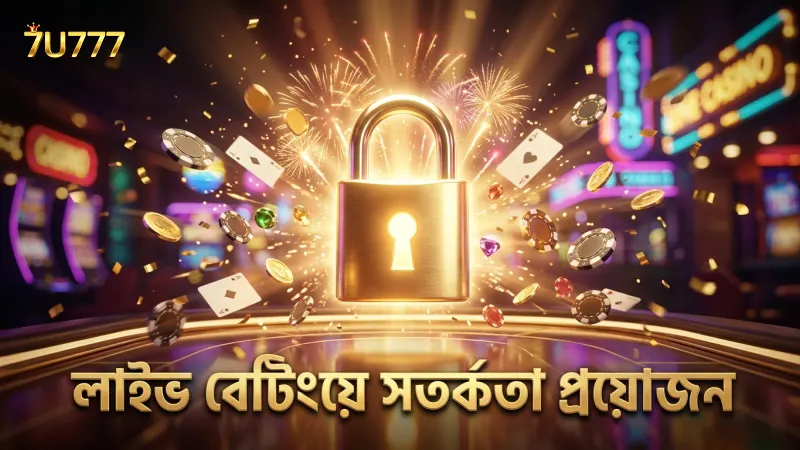 সতর্কতা মেনে লাইভ ম্যাচ বেটিংয়ের ভুল এড়িয়ে চলা প্রয়োজন।