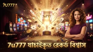 7u777 এর যাচাইকৃত মাল্টিপ্লায়ার রেকর্ড প্লেয়ারের বিশ্বাস বাড়ায়।