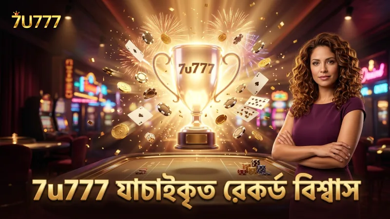7u777 এর যাচাইকৃত মাল্টিপ্লায়ার রেকর্ড প্লেয়ারের বিশ্বাস বাড়ায়।
