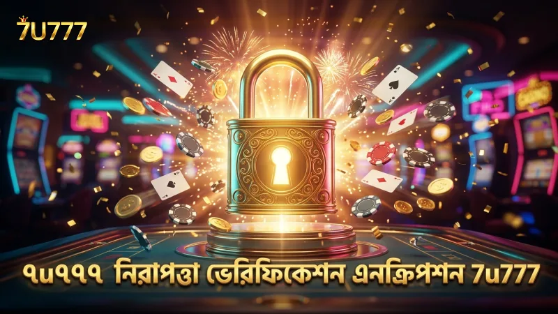ভেরিফিকেশন ও এনক্রিপশন ৭u৭৭৭ প্ল্যাটফর্মে নিরাপত্তা নিশ্চিত করে