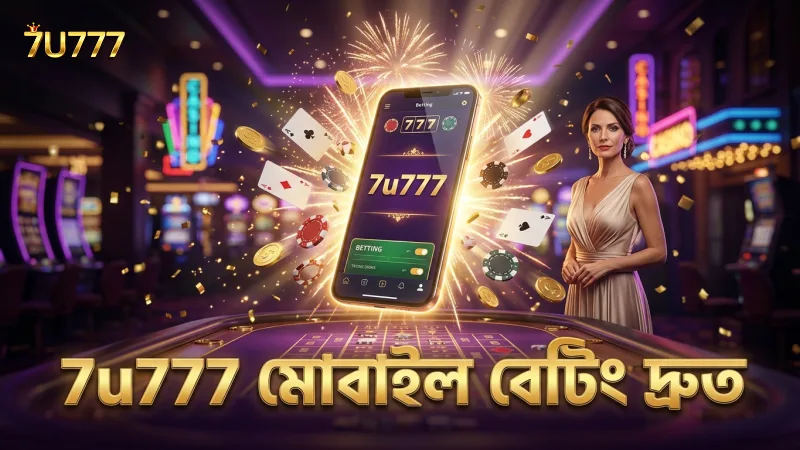 7u777 মোবাইল বেটিং সিস্টেমে দ্রুততা বজায় রাখুন