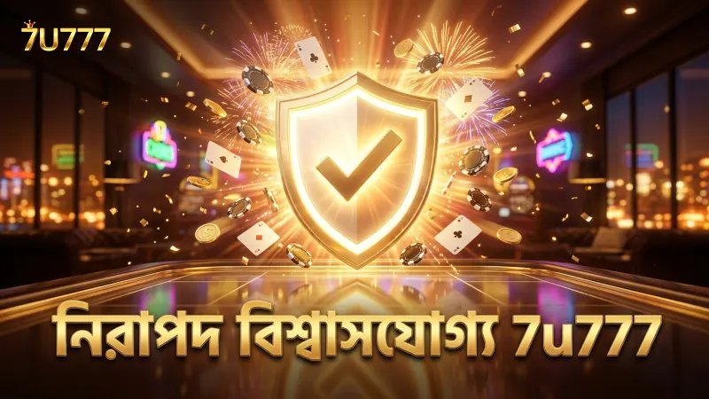 নিরাপদ ও বিশ্বাসযোগ্য 7u777 প্ল্যাটফর্মে খেলুন আত্মবিশ্বাসের সঙ্গে
