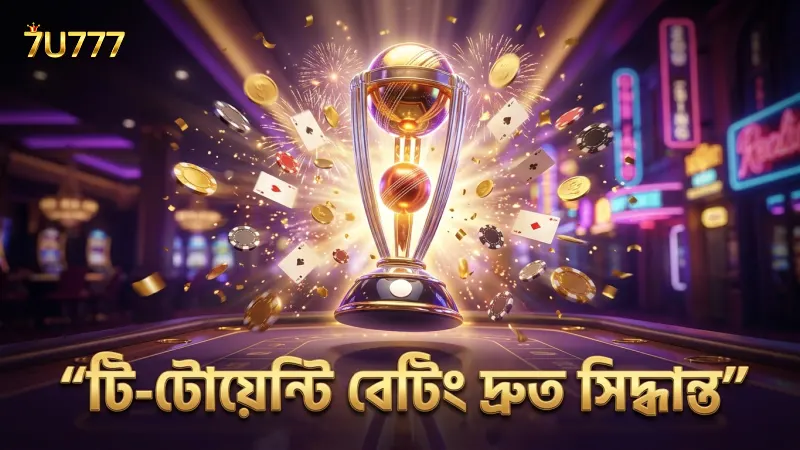 টি-টোয়েন্টি বিশ্বকাপের বাজি ধরার দ্রুত সিদ্ধান্ত নেওয়ার পরিবেশ