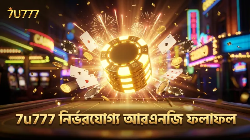 7u777 এর আরএনজি প্রযুক্তিতে নির্ভরযোগ্য বাজির ফলাফল পাওয়া যায়